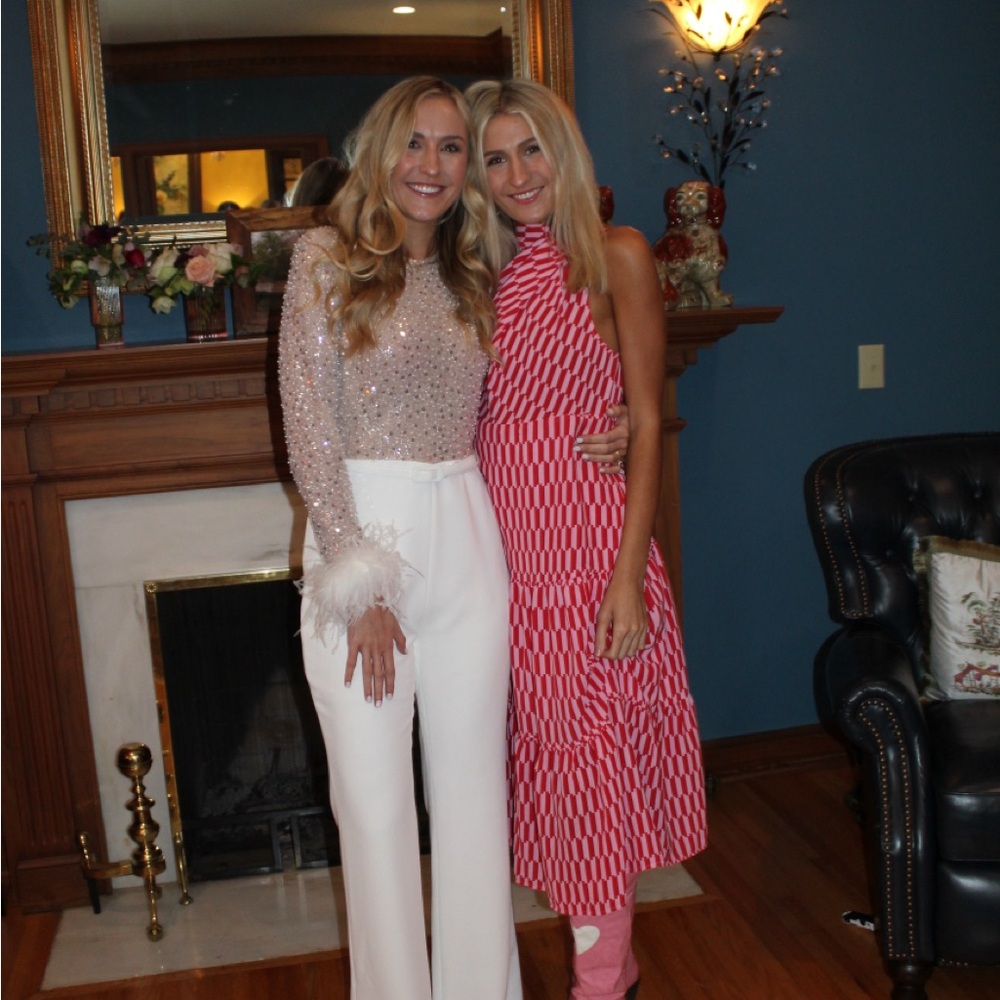 NADINE MERABI Pearl Embellished Dress - Picture 6 of 6